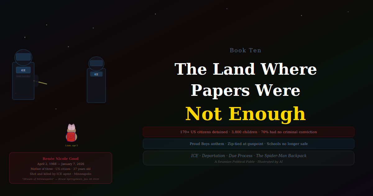 The Land Where Papers Were Not Enough cover