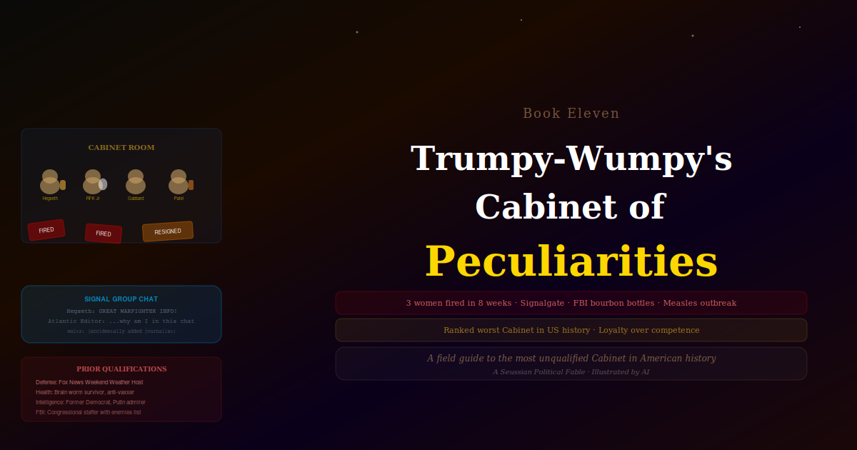 Trumpy-Wumpy's Cabinet of Peculiarities cover