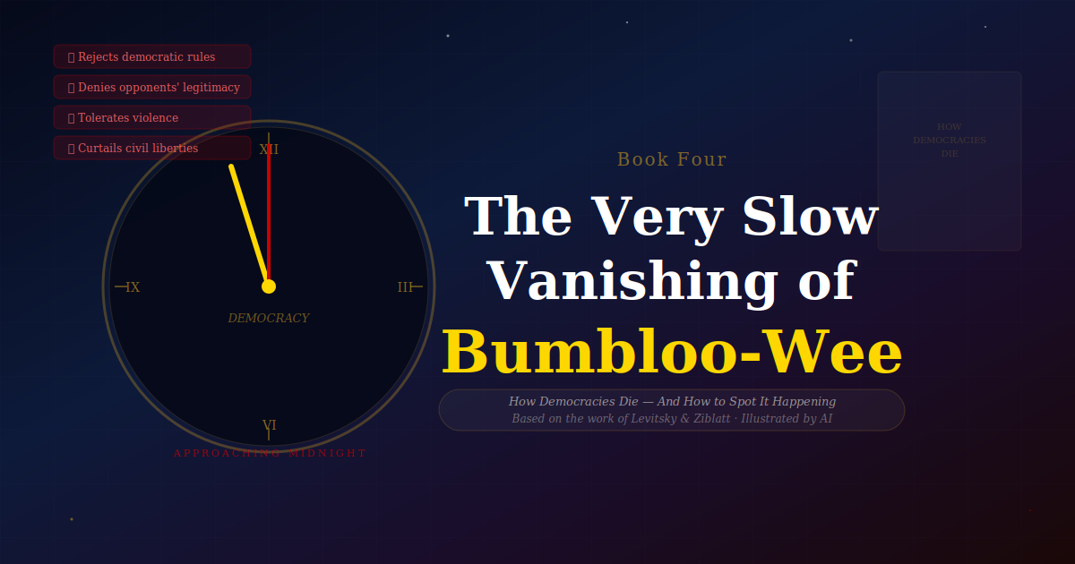 The Very Slow Vanishing of Bumbloo-Wee cover
