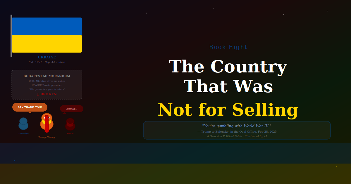 The Country That Was Not for Selling cover